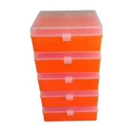 100 Place Polypropylene Storage Box for Microcentrifuge Tubes