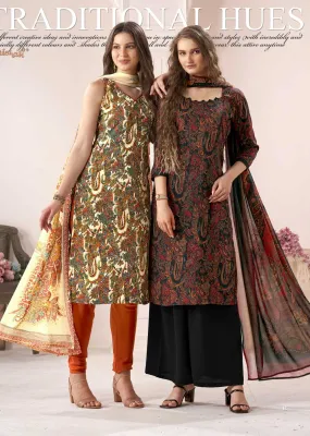 5418 - Unstitched - Vaishali Prints  A B