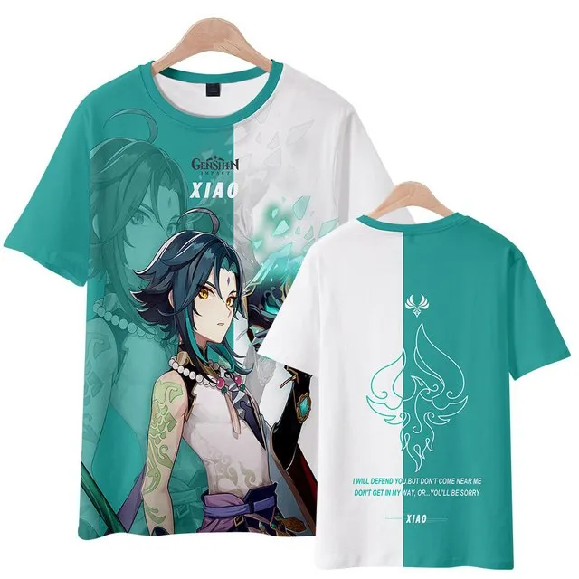 Anime T shirt Genshin Impact 3d Print Summer Men Women Fashion Oversized Tshirt Kids Boy Girl Tees Tops Clothing Casual Camiseta