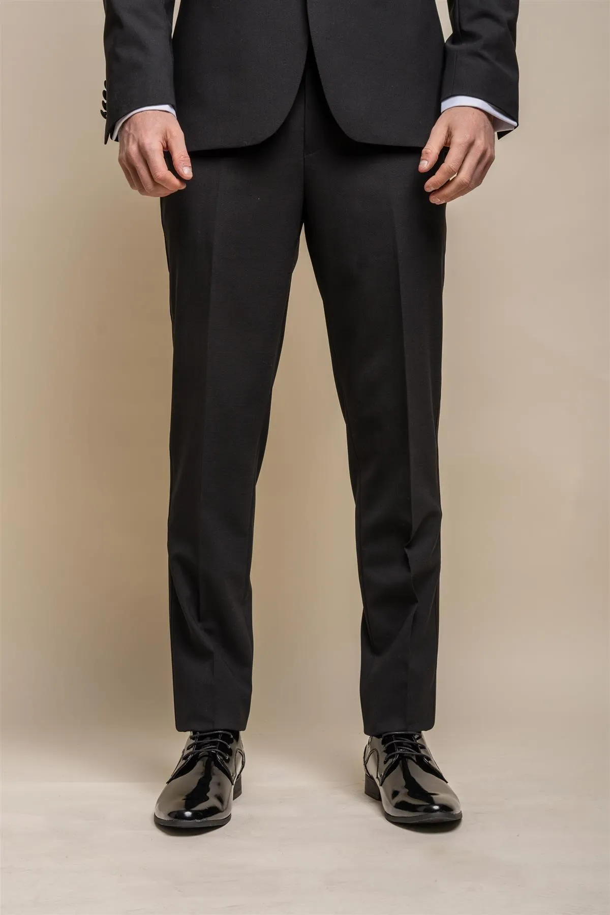 Aspen Black Two Piece Suit