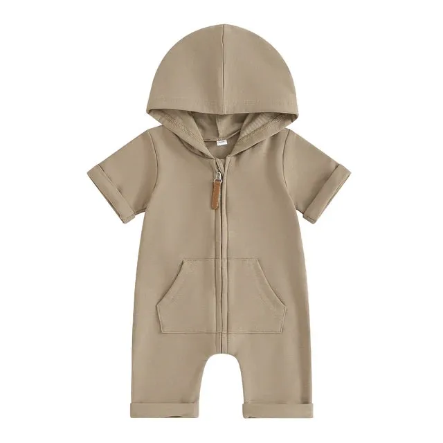 AVERY Hooded Summer Jumpsuit