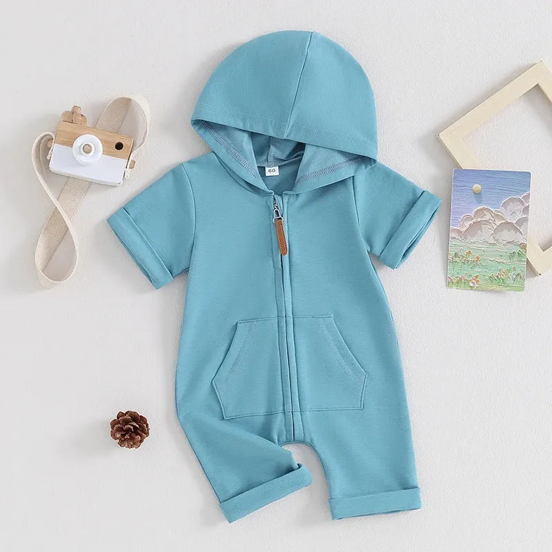 AVERY Hooded Summer Jumpsuit