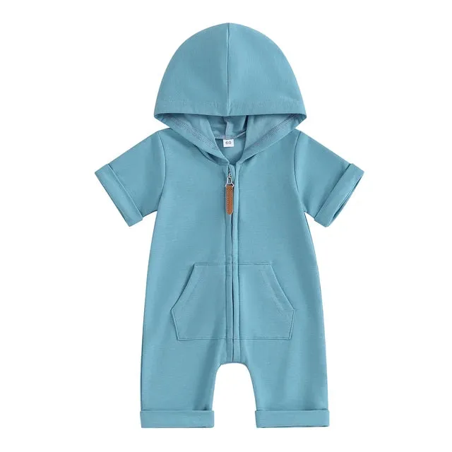 AVERY Hooded Summer Jumpsuit