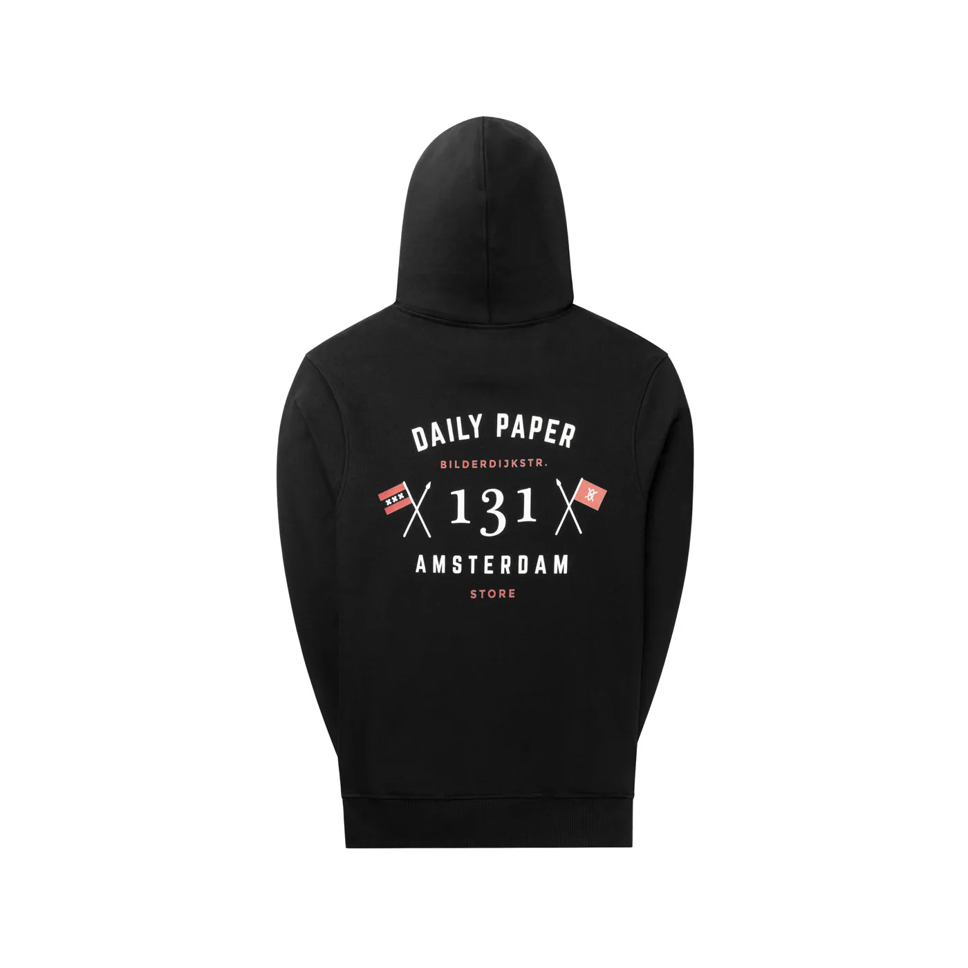 Black White Amsterdam Flagship Store Hoody