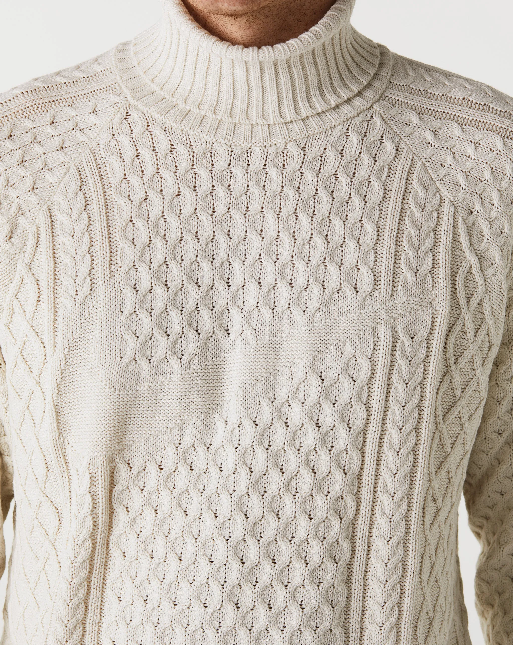 Cable Knit Turtleneck