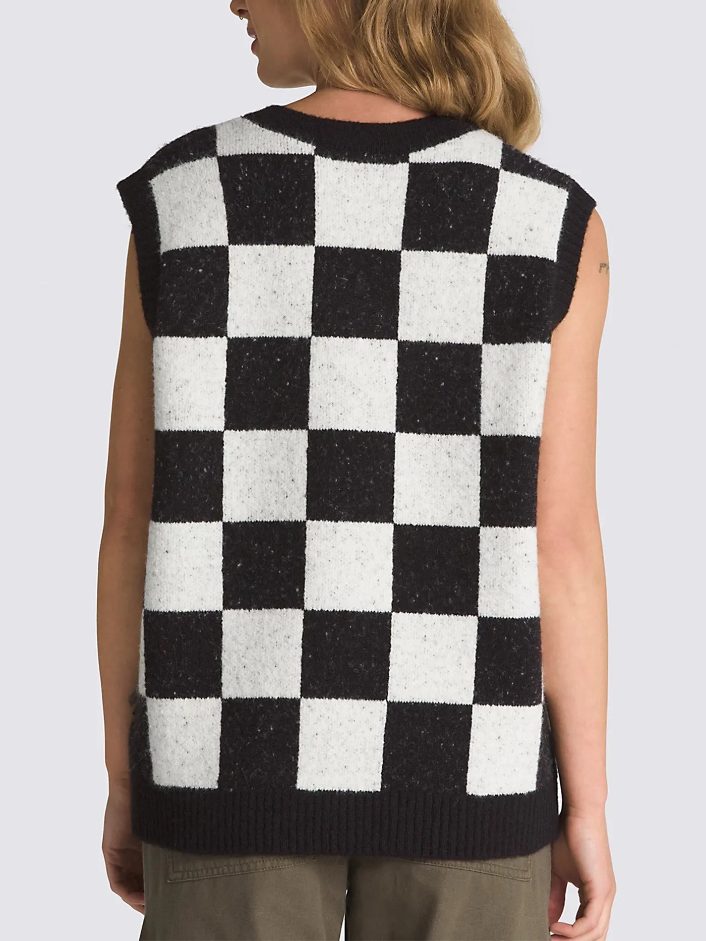 Courtyard Checker Sweater Vest