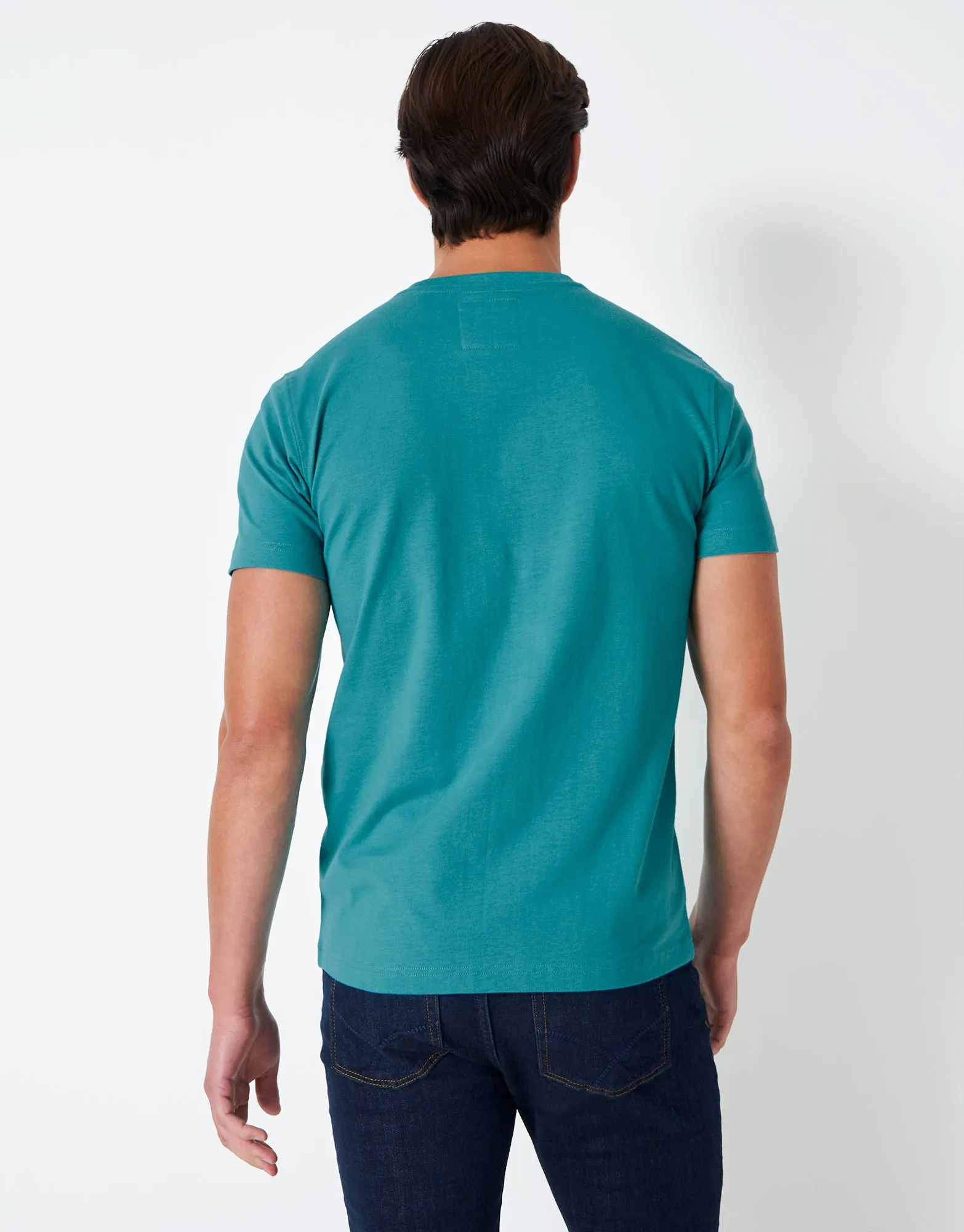 Crew Clothing Mens Crew Neck T-Shirt 'Classic Tee' - Short Sleeved