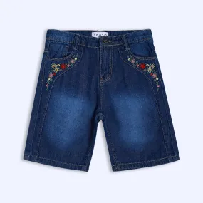 Girls Denim Shorts