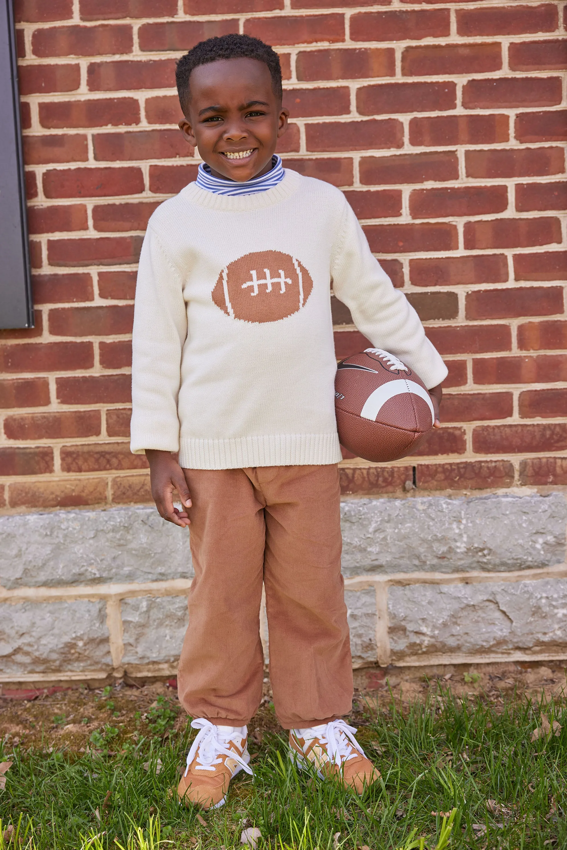 Intarsia Sweater - Football