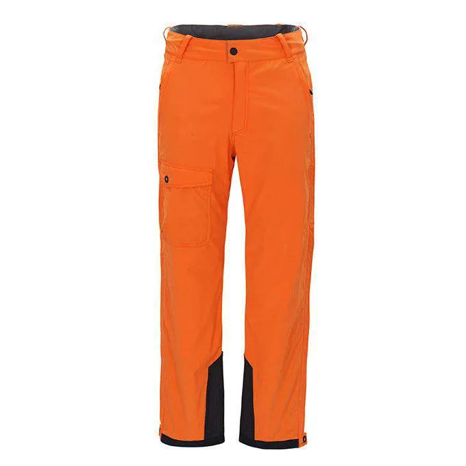 Kid's Top Step Side Zip Ski Pant - Orange