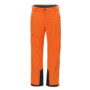 Kid's Top Step Side Zip Ski Pant - Orange