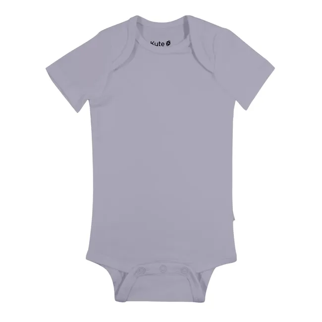 Kyte Baby Short Sleeve Bodysuit in Haze