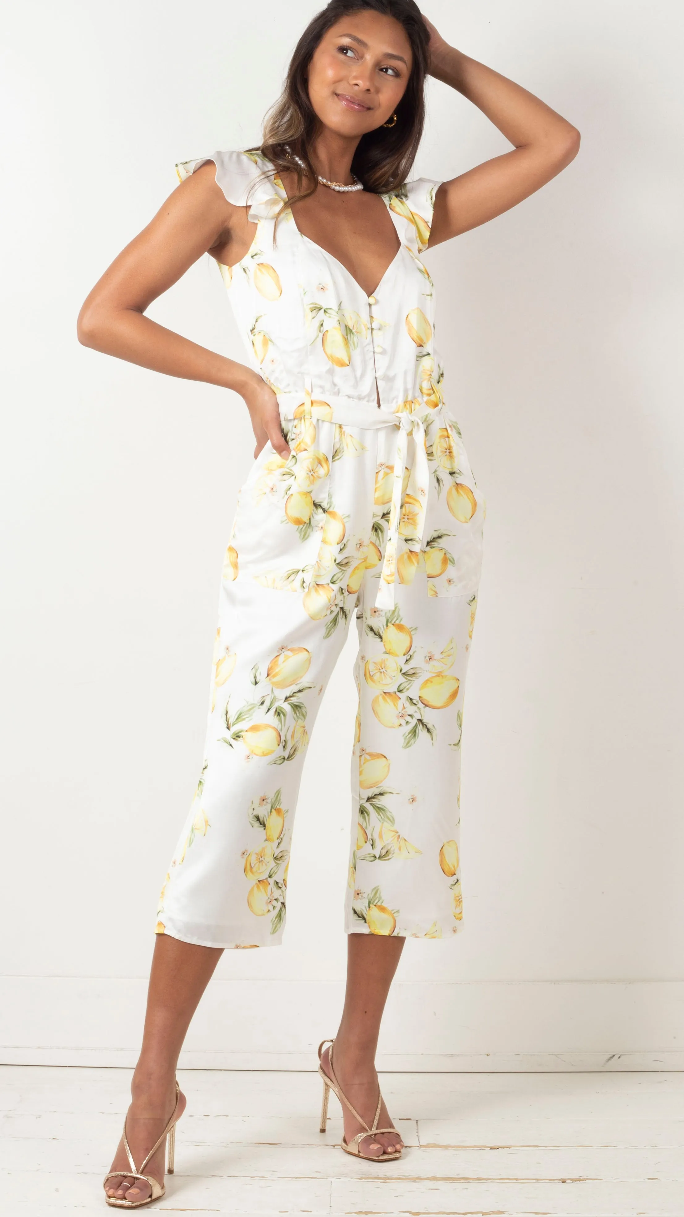 Limonada Jumpsuit - Yellow