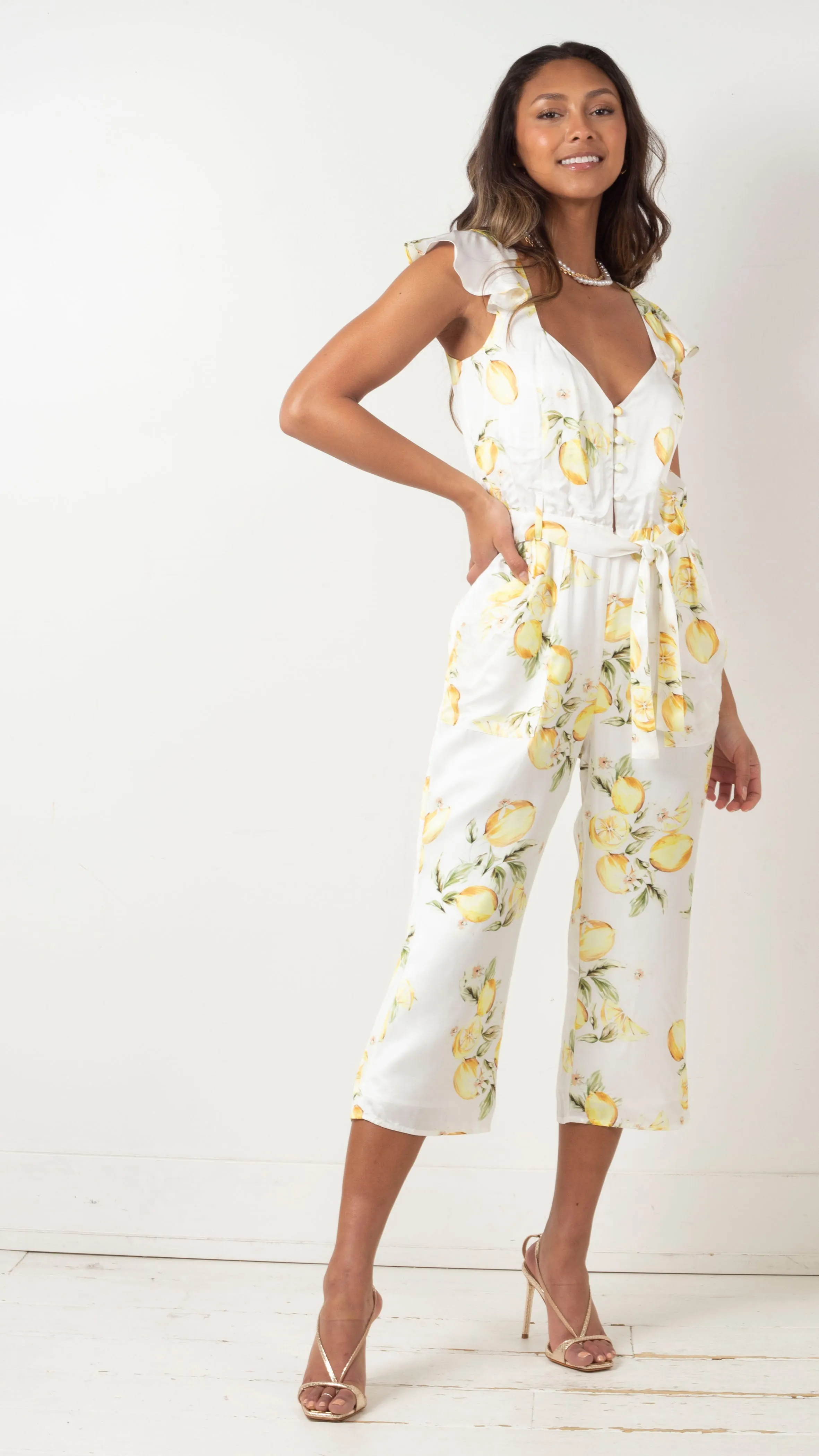 Limonada Jumpsuit - Yellow