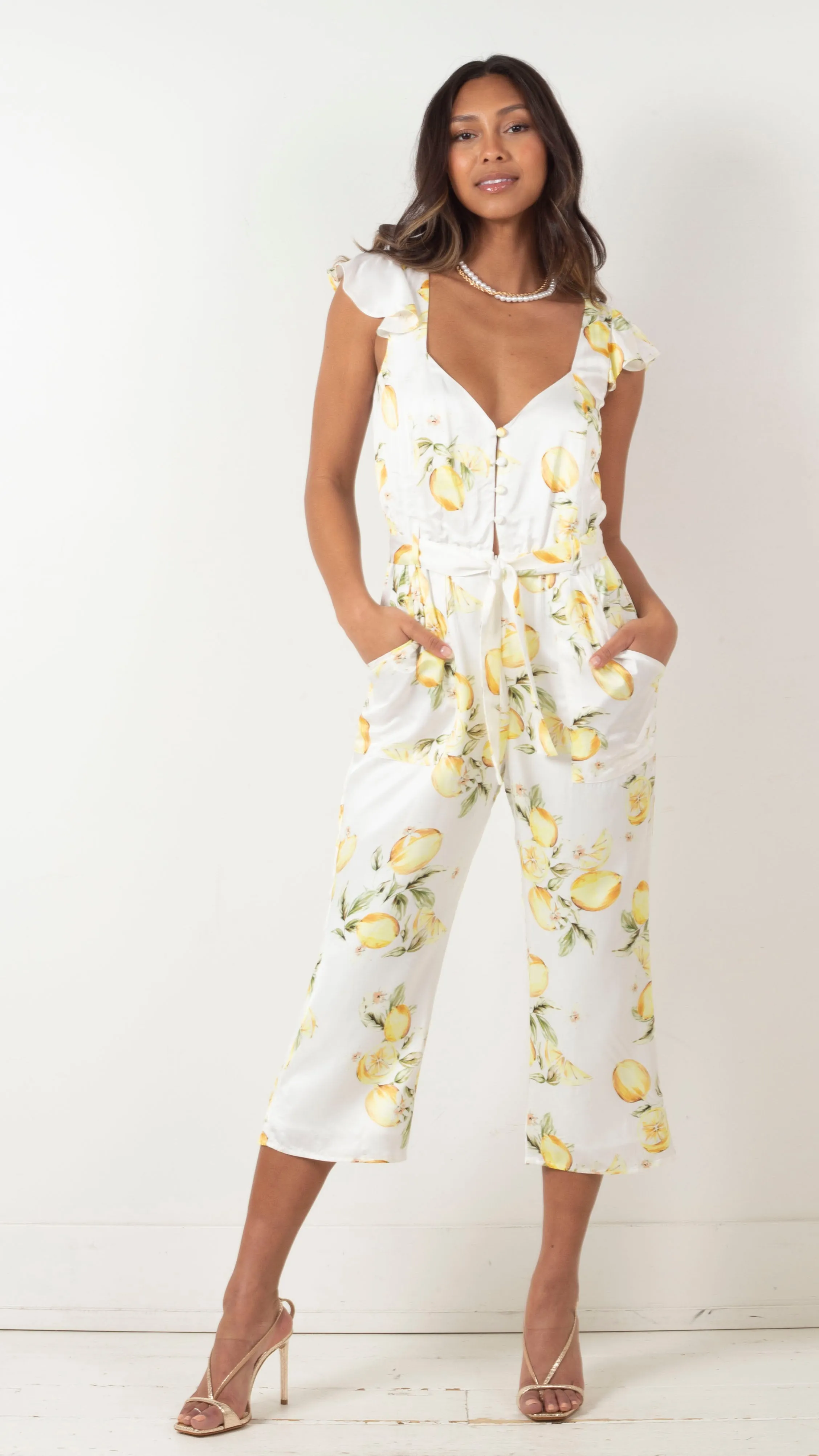 Limonada Jumpsuit - Yellow