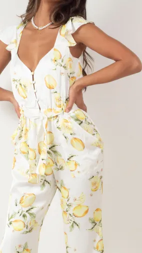 Limonada Jumpsuit - Yellow