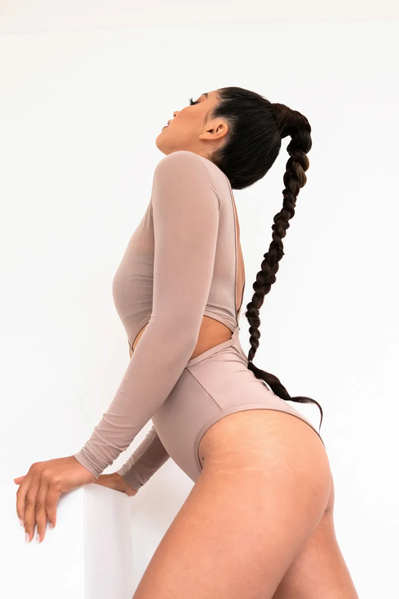 Lunalae Diana Bodysuit - Recycled Mocha