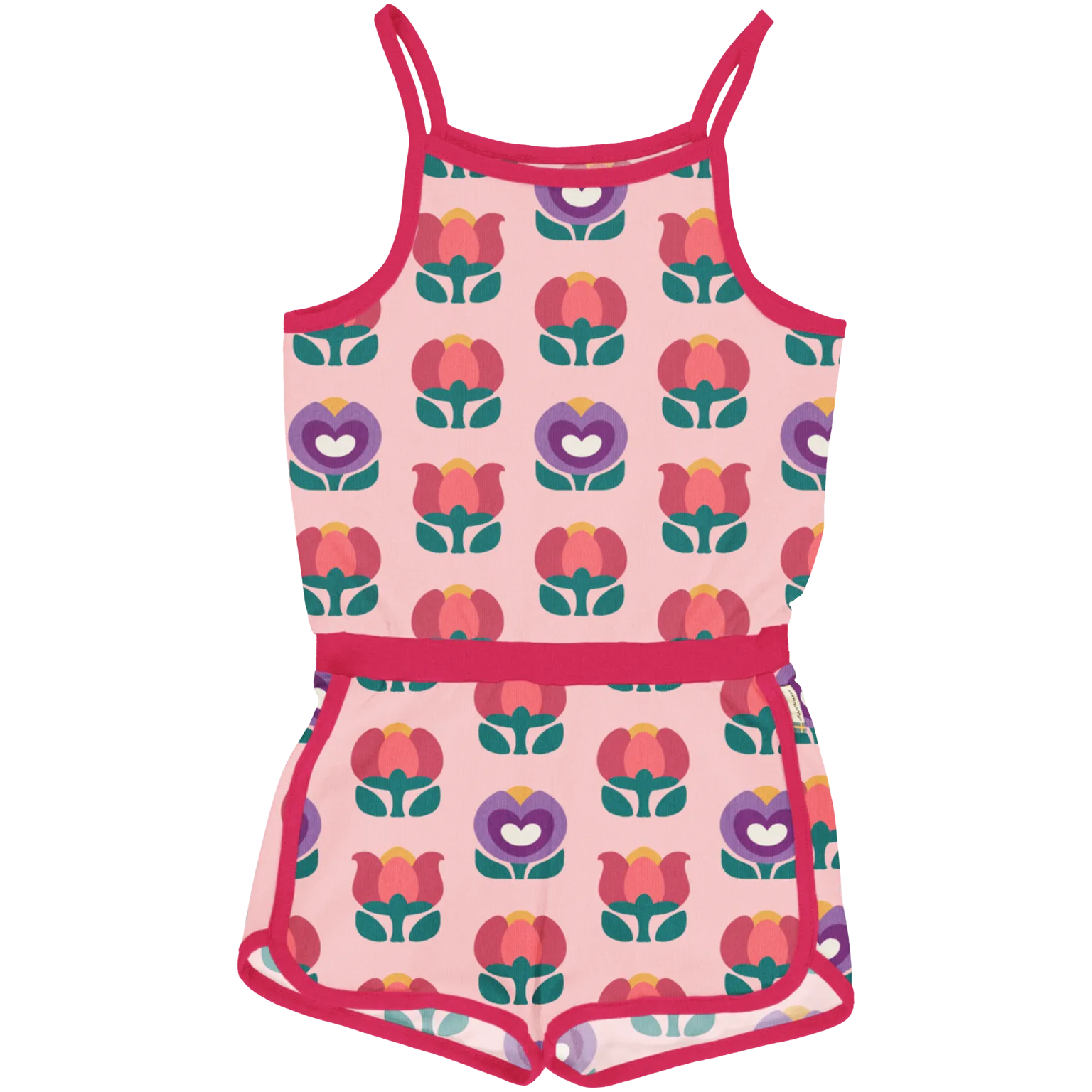 Maxomorra Picnic Tulip Short Jumpsuit