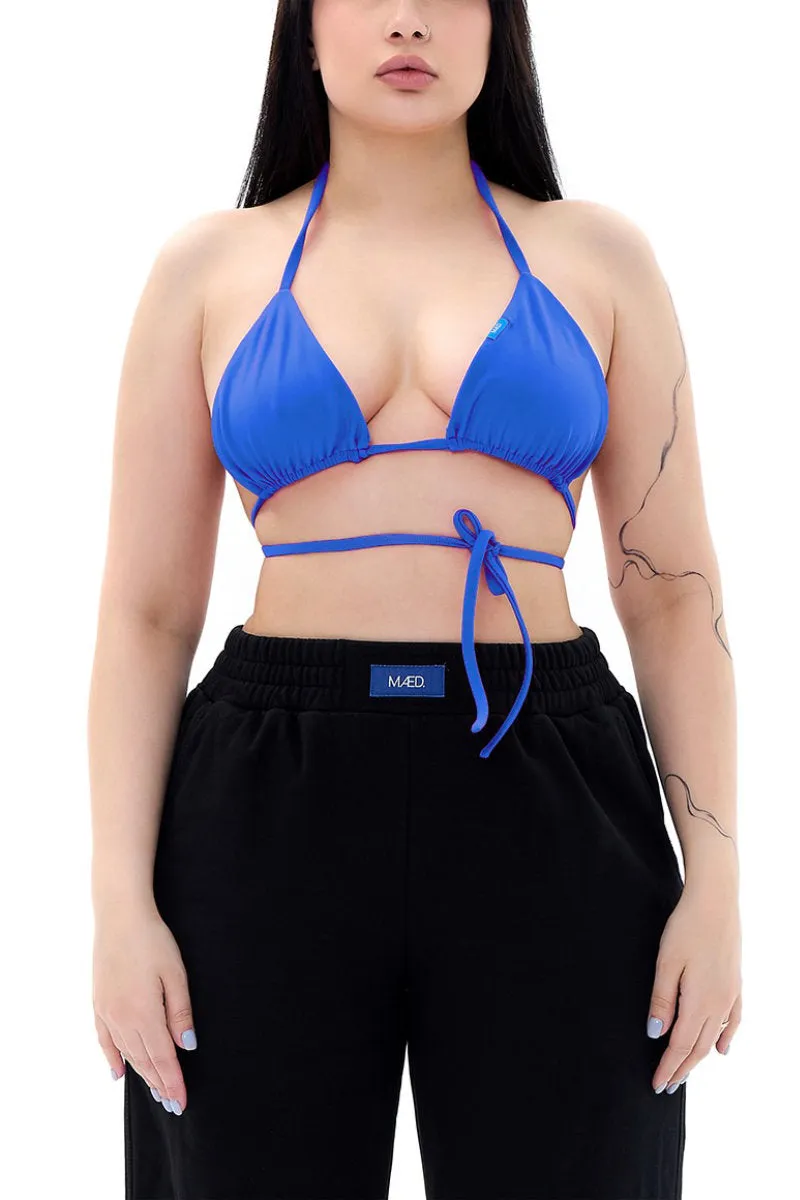 MD Bikini Top - Matte Electric Blue