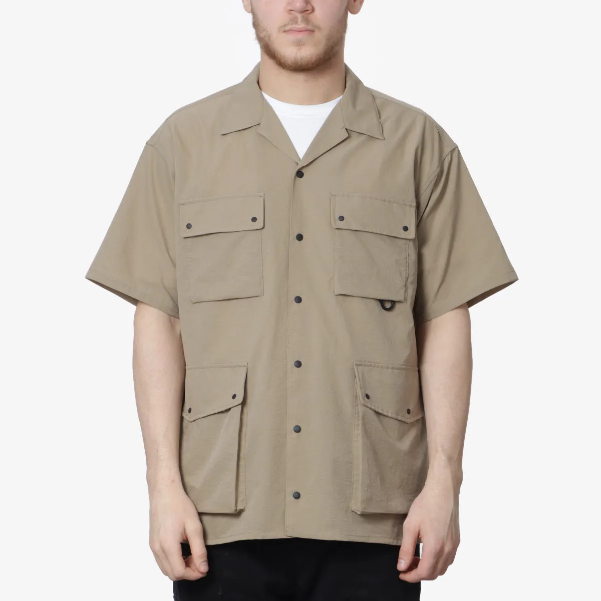 Nanga Dot Air Utility Pocket Short Sleeve Shirt