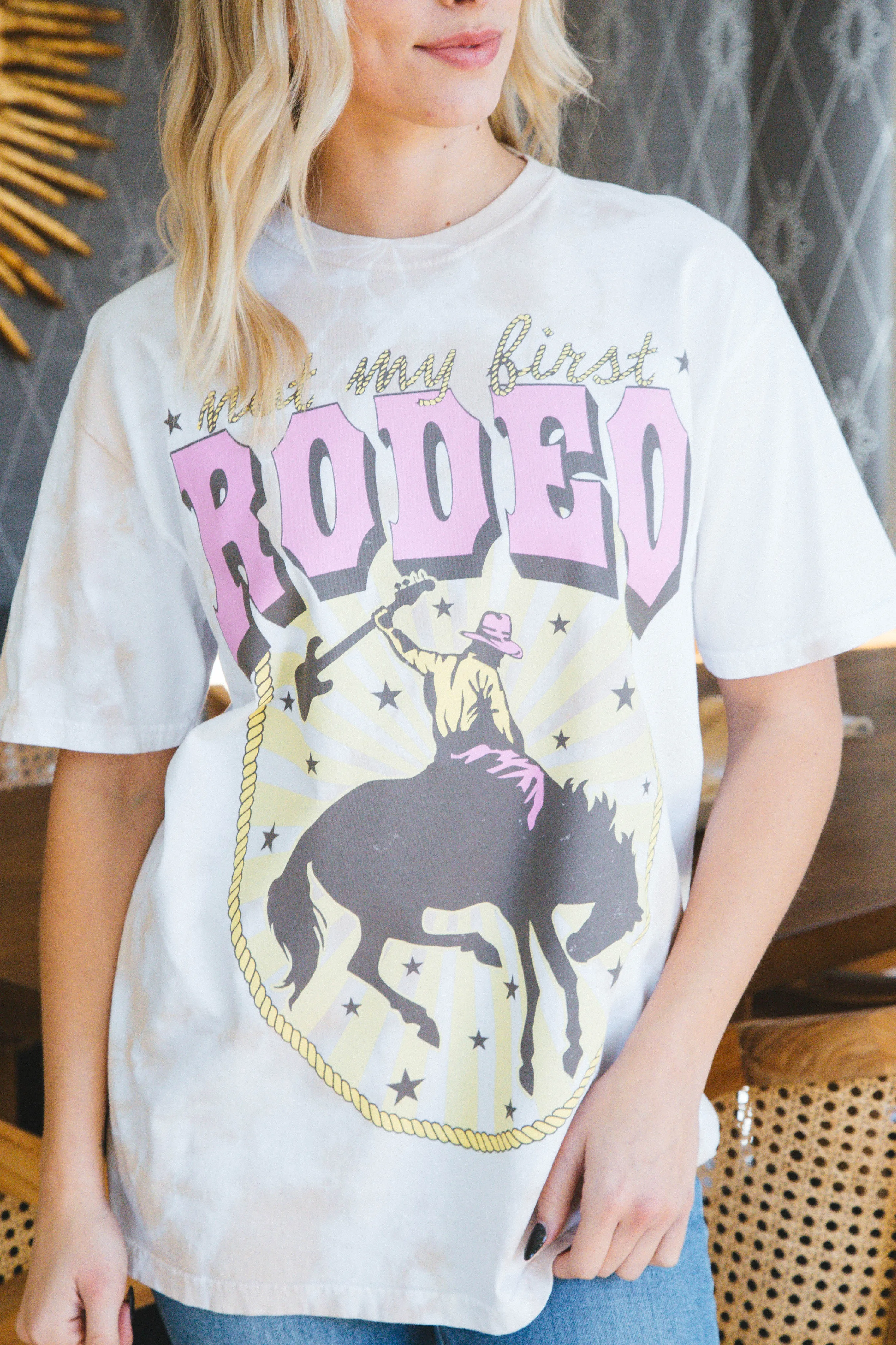 Not My First Rodeo Graphic Tee, Tie Dye | Recycled Karma