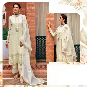 Off White Sober Luxurious Ethnic Salawar Kameez