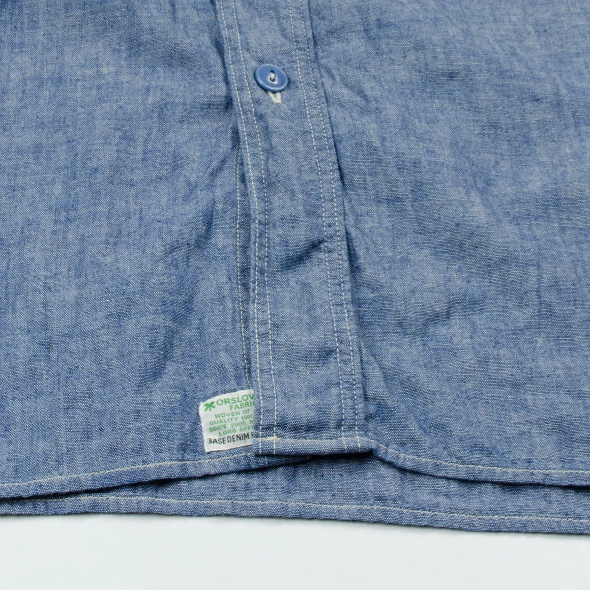 orSlow - Chambray Work Shirt - Blue