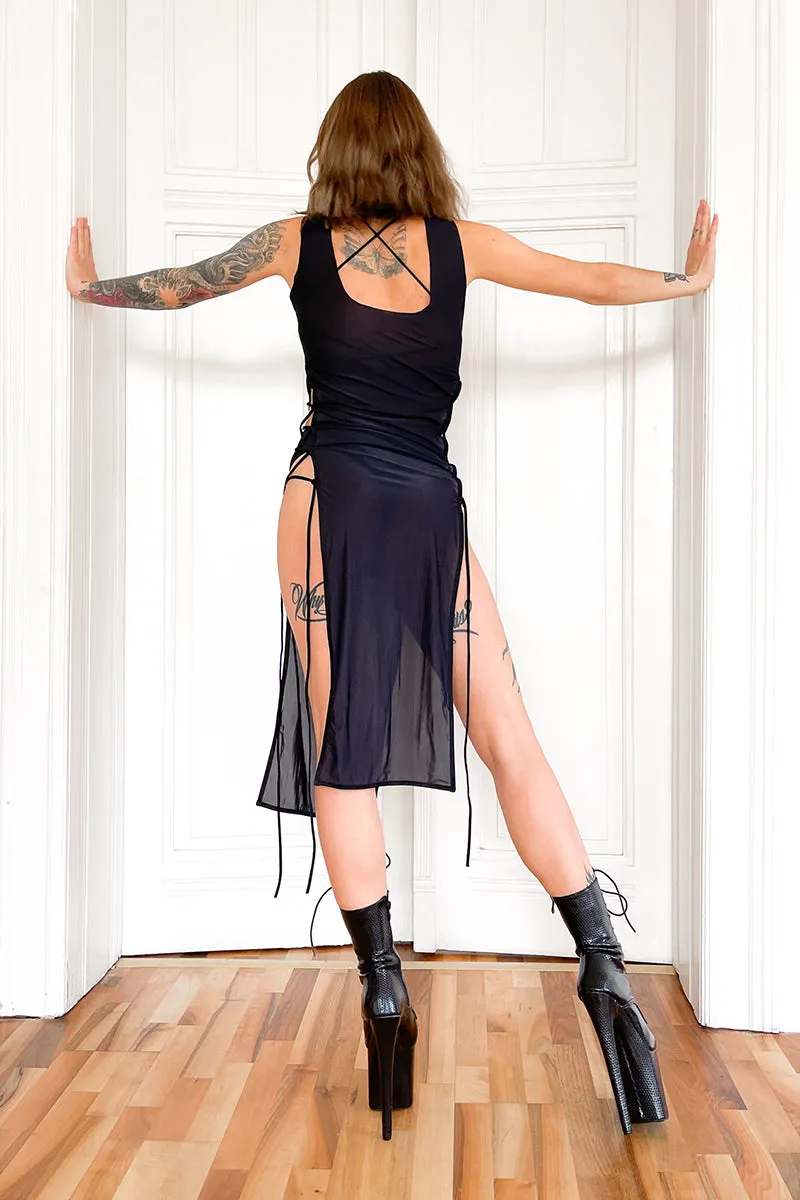 Pole Addict Little Pleasure Dress - Black