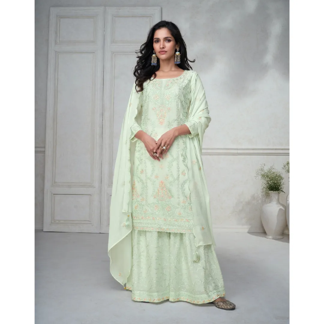 Premium Party wear Women Kurta Pant Dupatta Suits