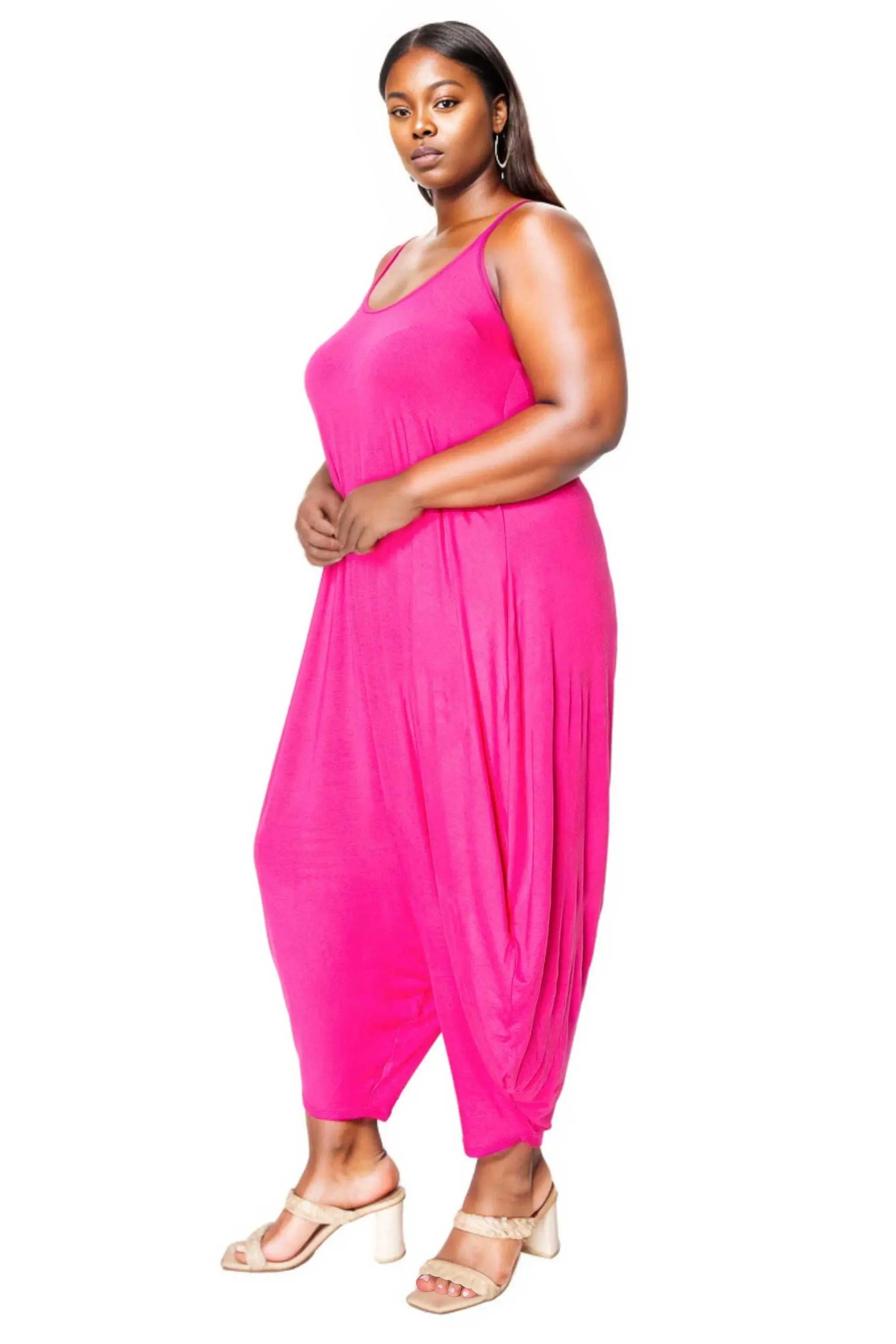 Quinn Pocket Tulip Bottom Jumpsuit