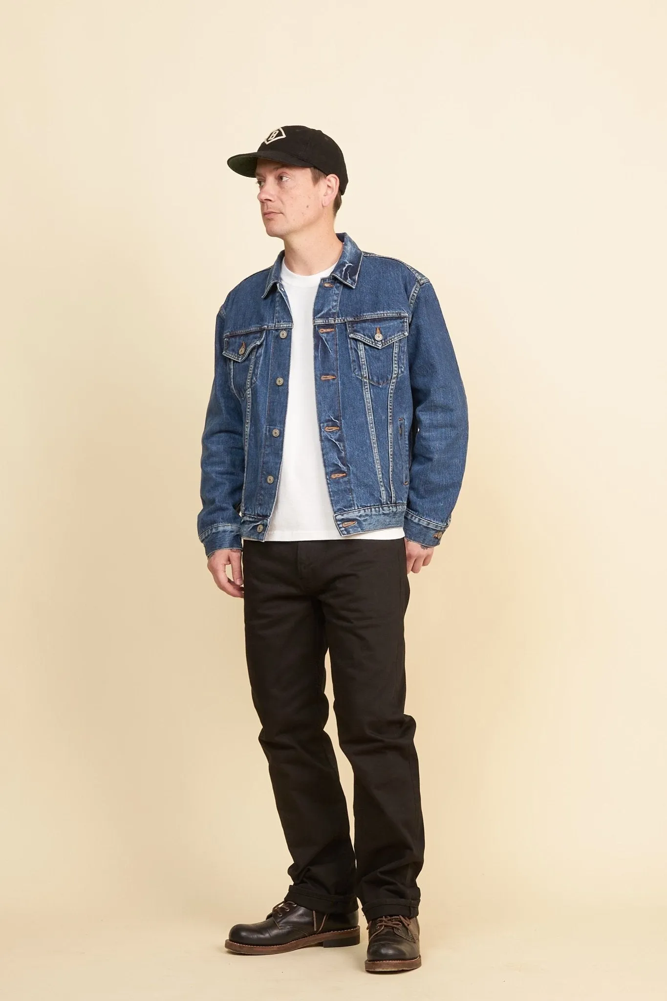 Rats Type 3 Denim Jacket 13.5oz - Washed