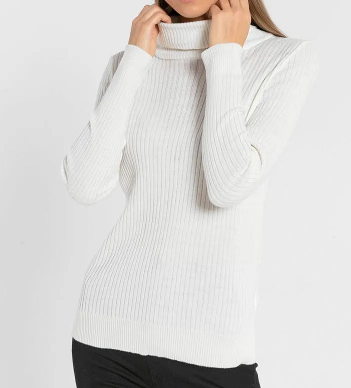 RIB KNIT SWEATER