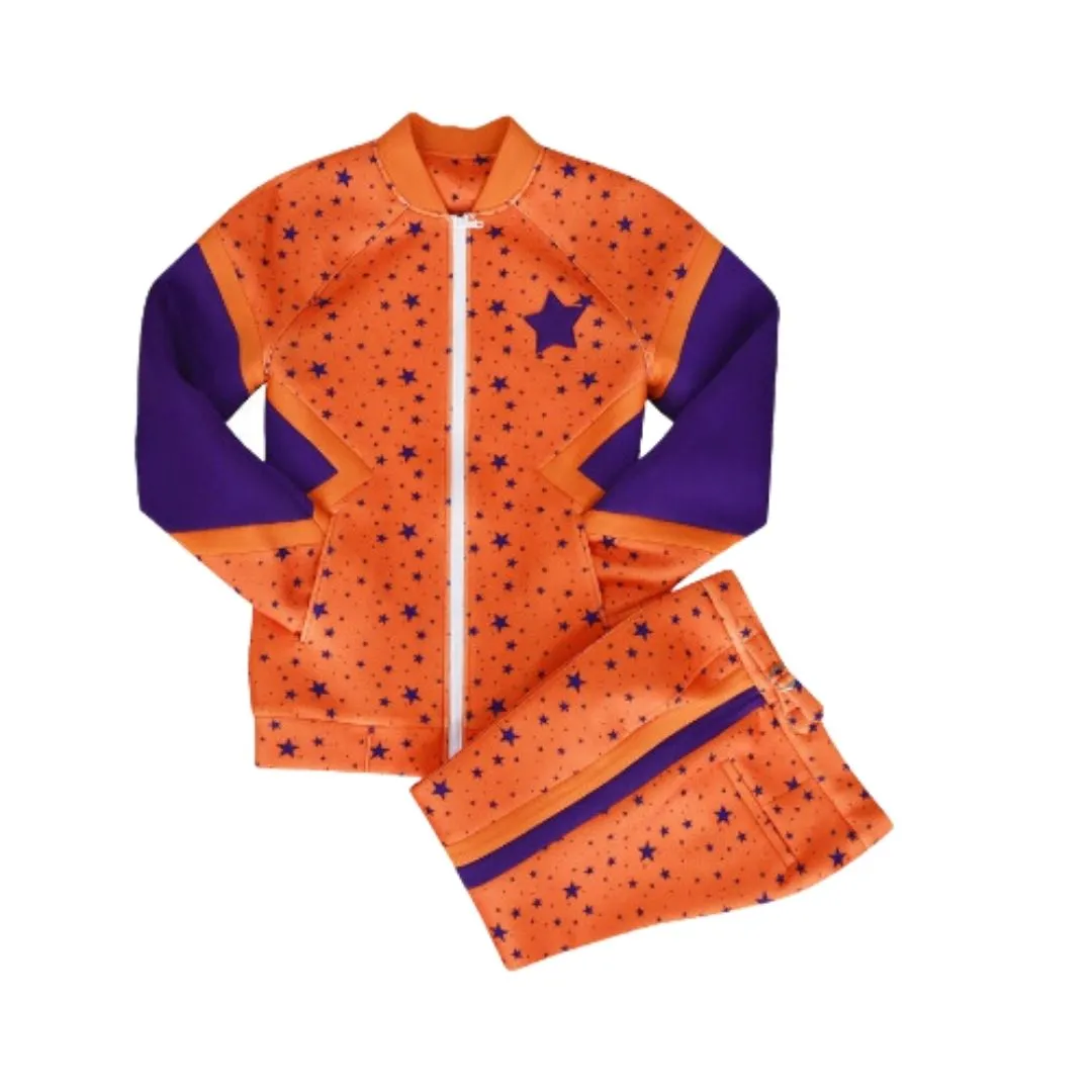 Stars And Stripes - Orange/Puple