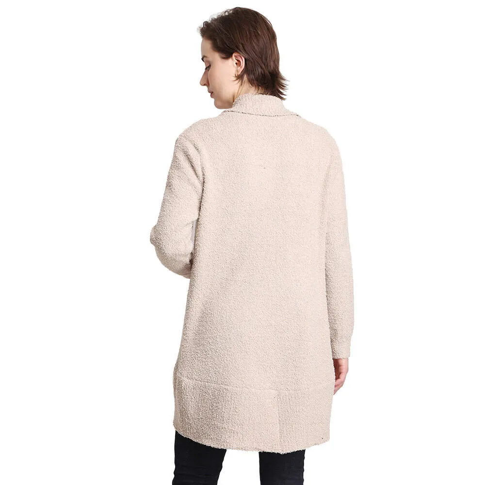 Super Soft Solid Open Cardigans