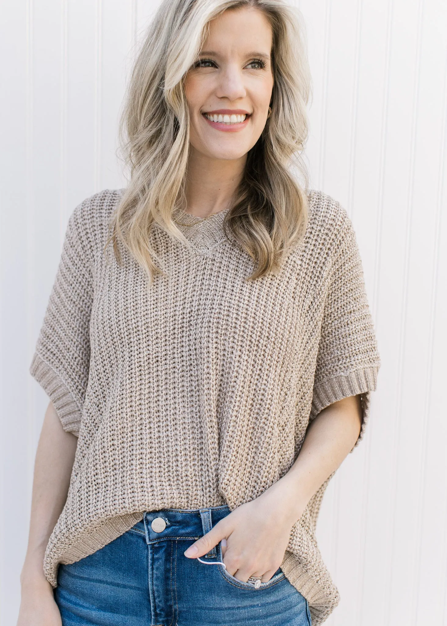 Transitions Taupe Sweater