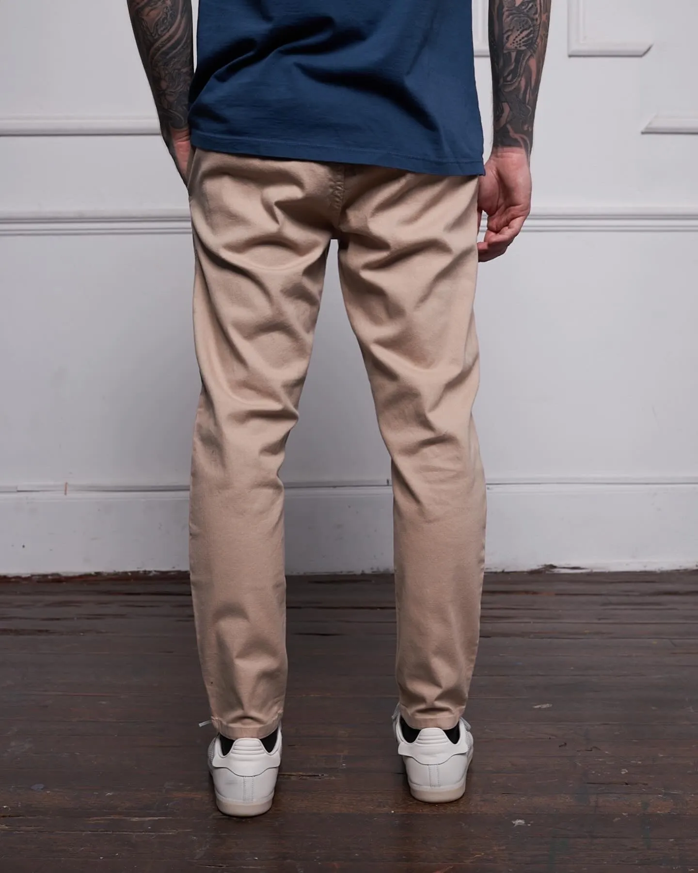 Washed Chino Pant - Arena