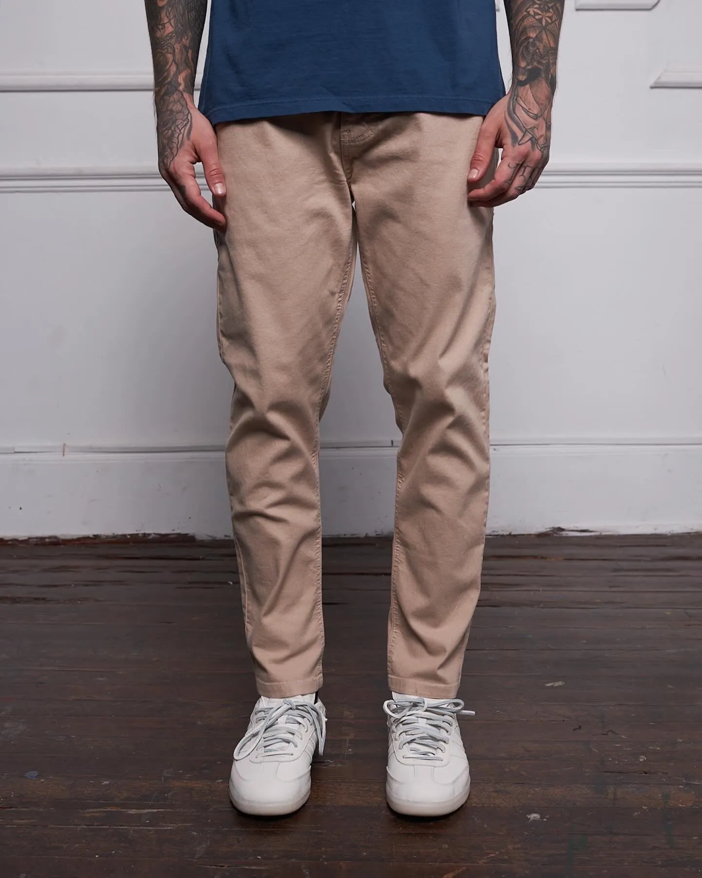 Washed Chino Pant - Arena