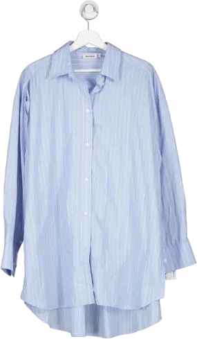 Weekday Blue Versitile Poplin Shirt UK M